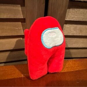 Among Us Red Mini Crewmate Plush 4” Collectible Video Game Toy